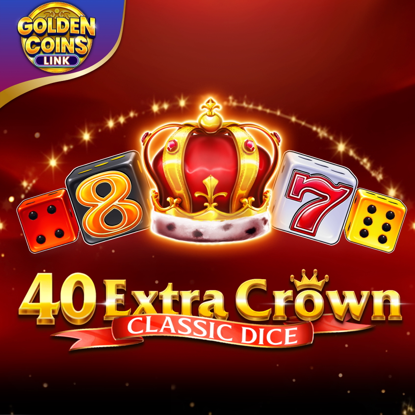 40 Extra Crown Classic Dice Golden Coins Link Amusnet
